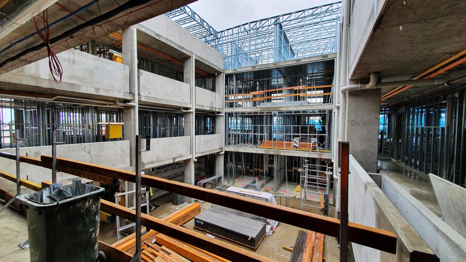 Curated visual reference: Visual Reference: Airport West Apartments Melbourne Steel Floor Wall Frame Supply